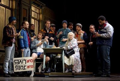 Patrick Mulvey, Cynthia Darlow and Miners Photo