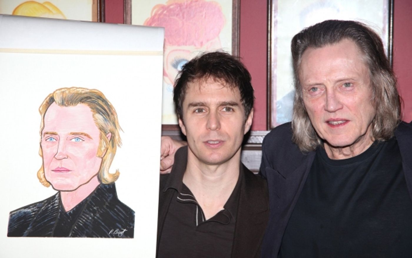 Photo Coverage: Sardi's Honors Christopher Walken with Portrait  Image