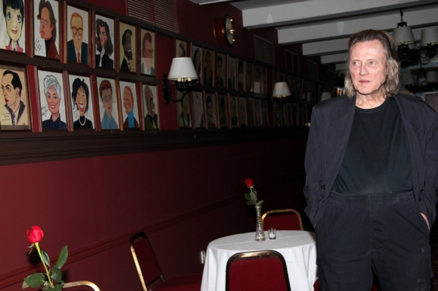 Photo Coverage: Sardi's Honors Christopher Walken with Portrait  Image