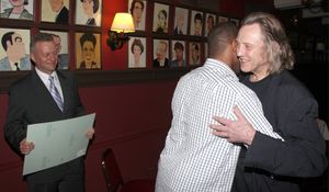 Anthony Mackie and Christopher Walken @ BroadwayWorld Anthony Mackie and Christopher Walken Photo