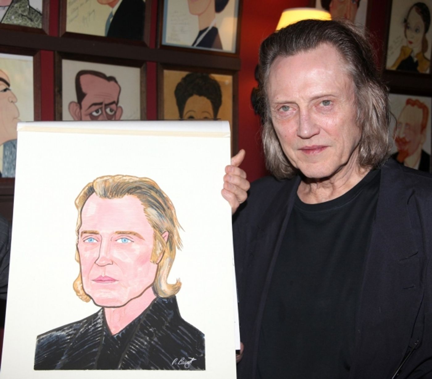 Photo Coverage: Sardi's Honors Christopher Walken with Portrait  Image