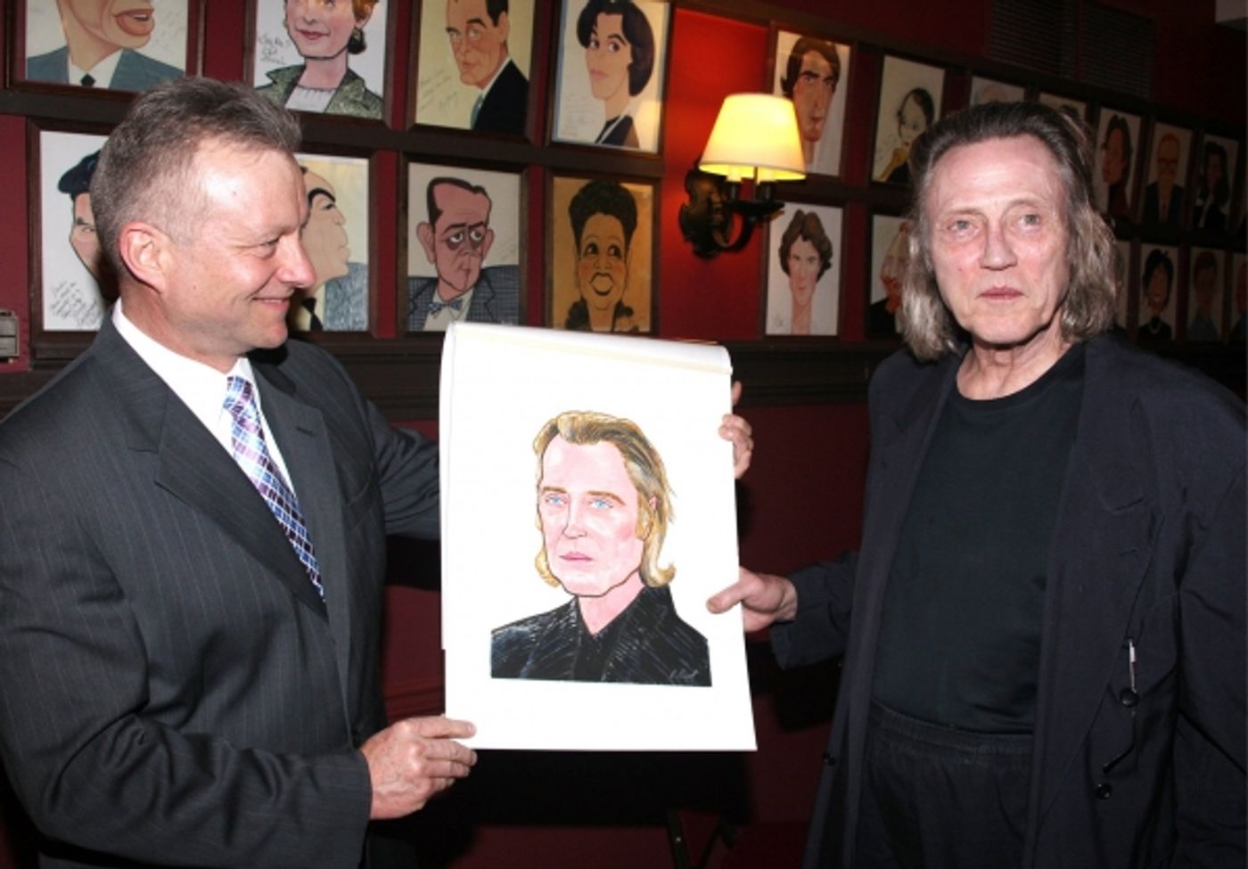 Photo Coverage: Sardi's Honors Christopher Walken with Portrait  Image