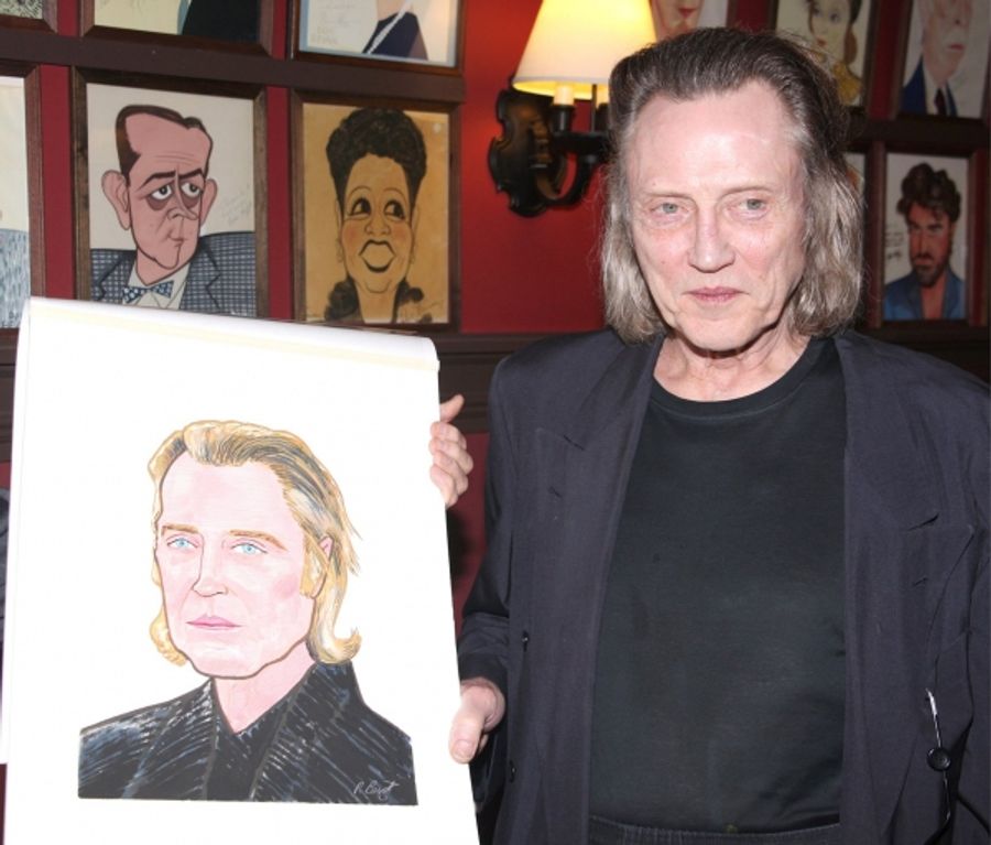 Photo Coverage: Sardi's Honors Christopher Walken with Portrait Image