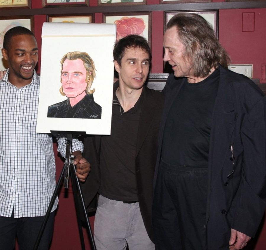 Photo Coverage: Sardi's Honors Christopher Walken with Portrait Image