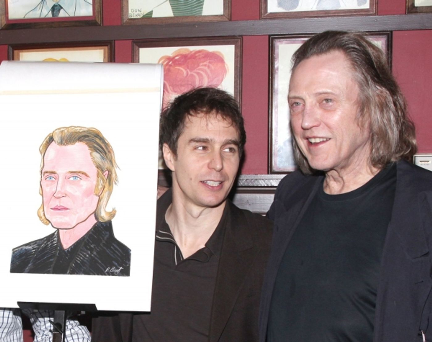 Photo Coverage: Sardi's Honors Christopher Walken with Portrait  Image