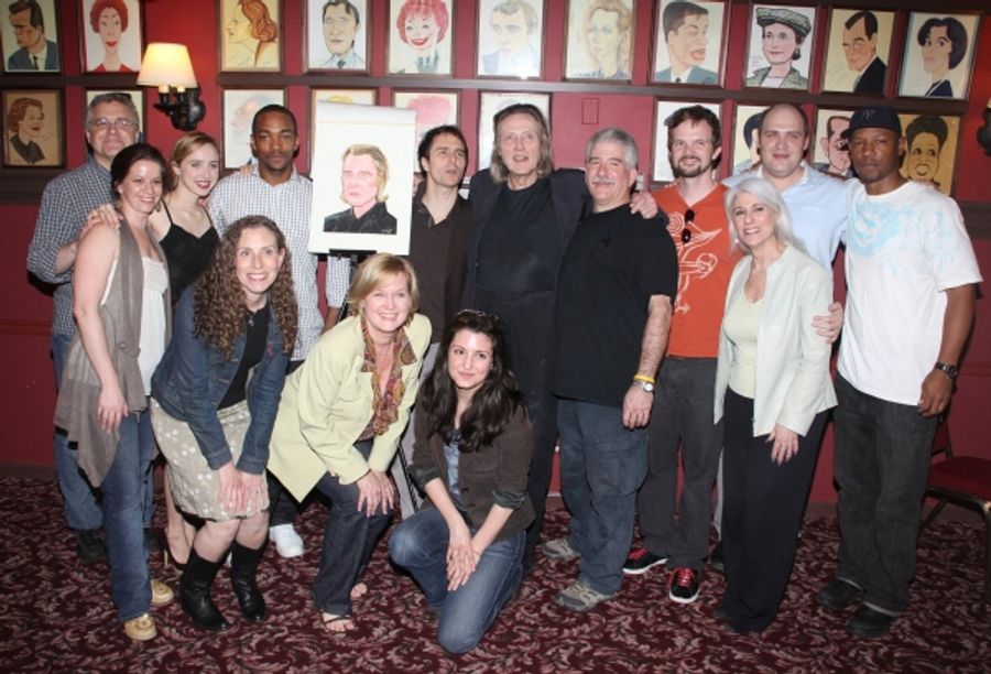 Photo Coverage: Sardi's Honors Christopher Walken with Portrait Image