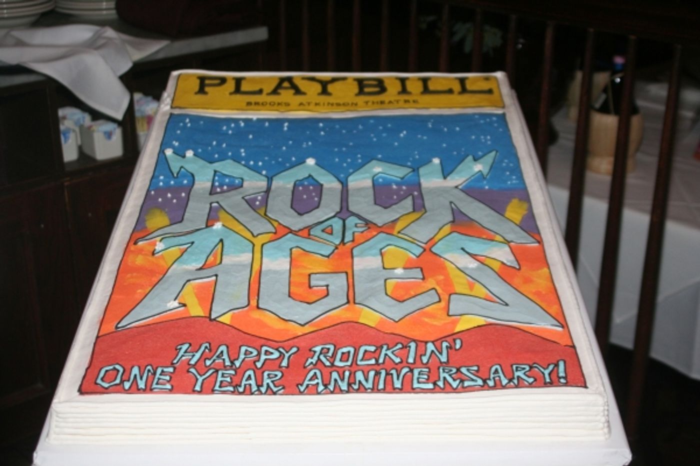 Photo Coverage: Stars Celebrate ROCK OF AGES Anniversary & Constantine Maroulis Portrait at Tony di Napoli's!  Image