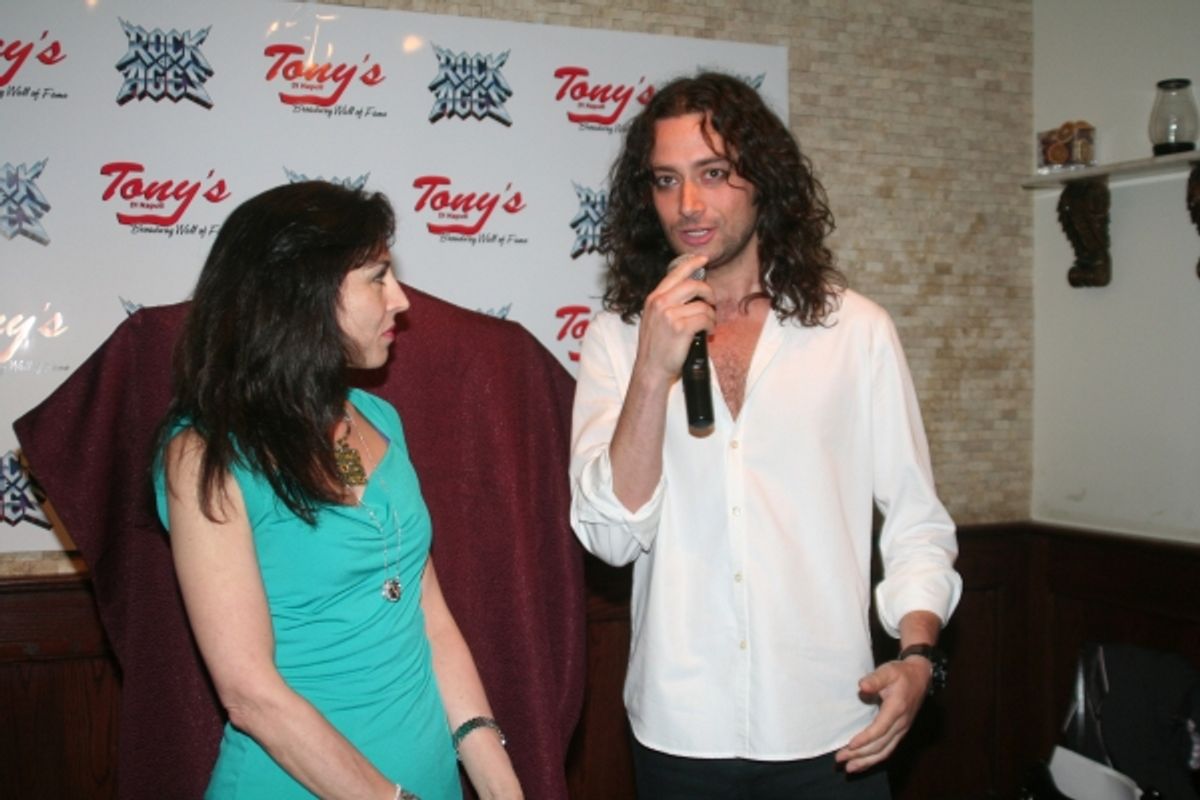  Valerie Smaldone and Constantine Maroulis at 