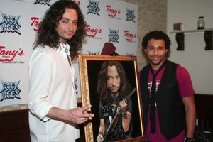Constantine Maroulis and Corbin Bleu Photo