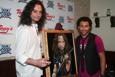 Constantine Maroulis and Corbin Bleu Photo