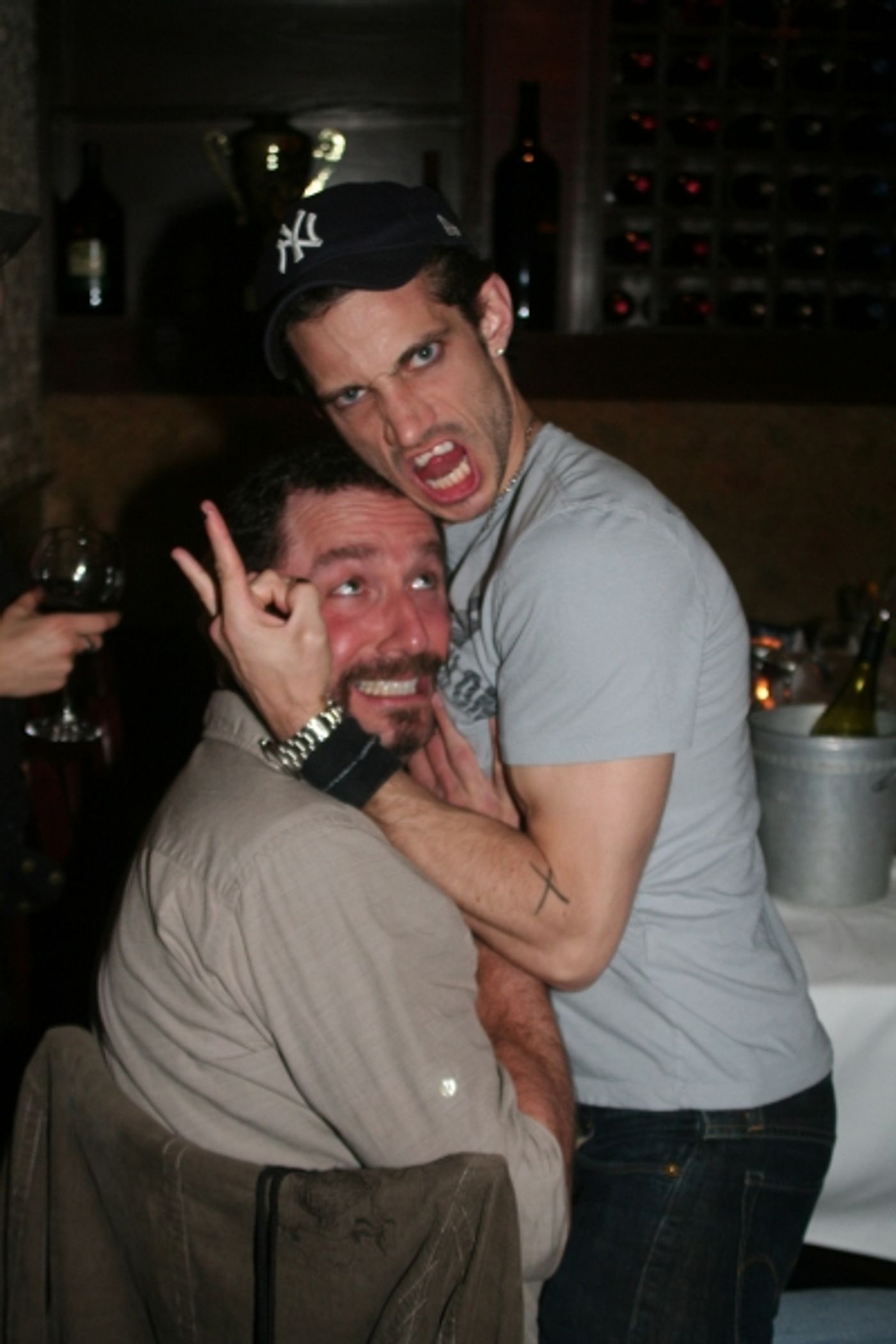 Photo Coverage: Stars Celebrate ROCK OF AGES Anniversary & Constantine Maroulis Portrait at Tony di Napoli's!  Image