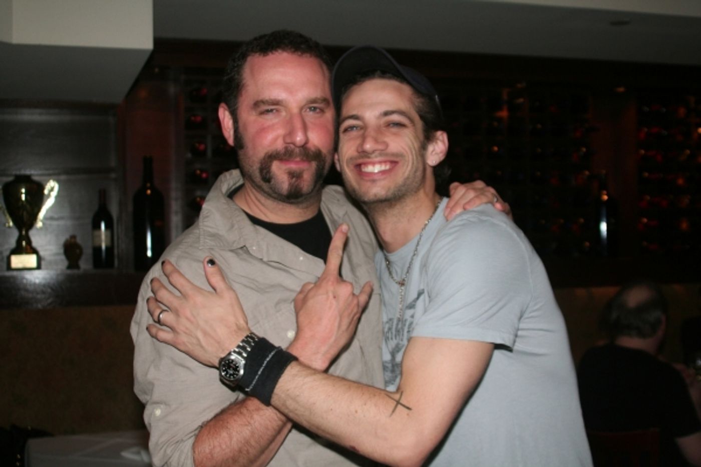 Photo Coverage: Stars Celebrate ROCK OF AGES Anniversary & Constantine Maroulis Portrait at Tony di Napoli's!  Image