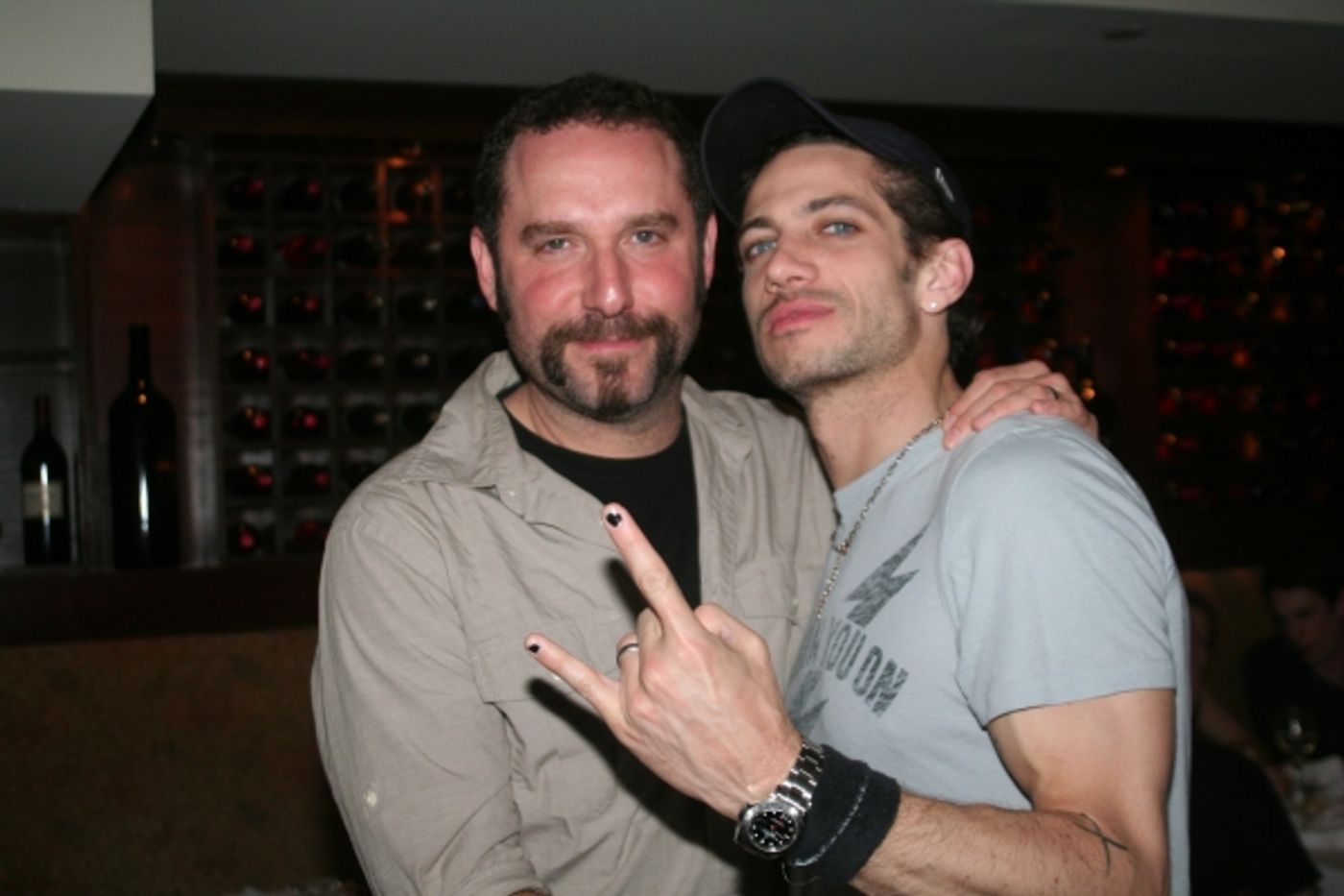 Photo Coverage: Stars Celebrate ROCK OF AGES Anniversary & Constantine Maroulis Portrait at Tony di Napoli's!  Image