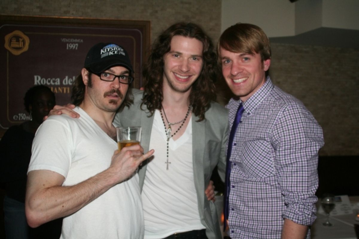 Mitchell Jarvis, Joey Taranto and Geoff Packard at 