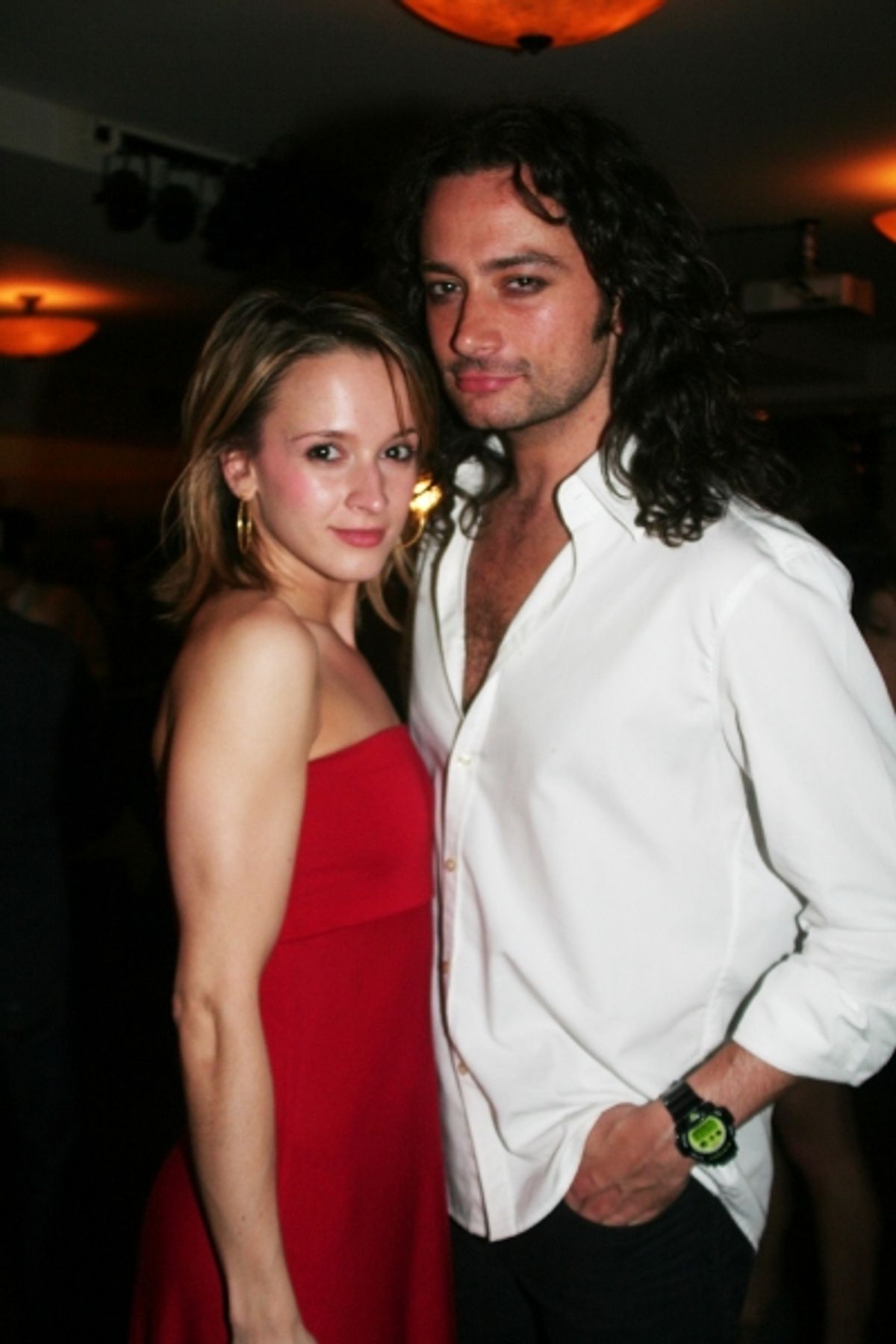 Emily Padgett and Constantine Maroulis at 