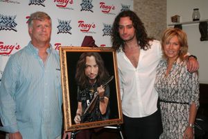 Joe Rothong, Constantine Maroulis and Diane Rothong Photo