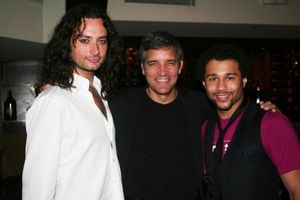 Constantine Maroulis, Bruce Dimpflmaier and Corbin Bleu Photo