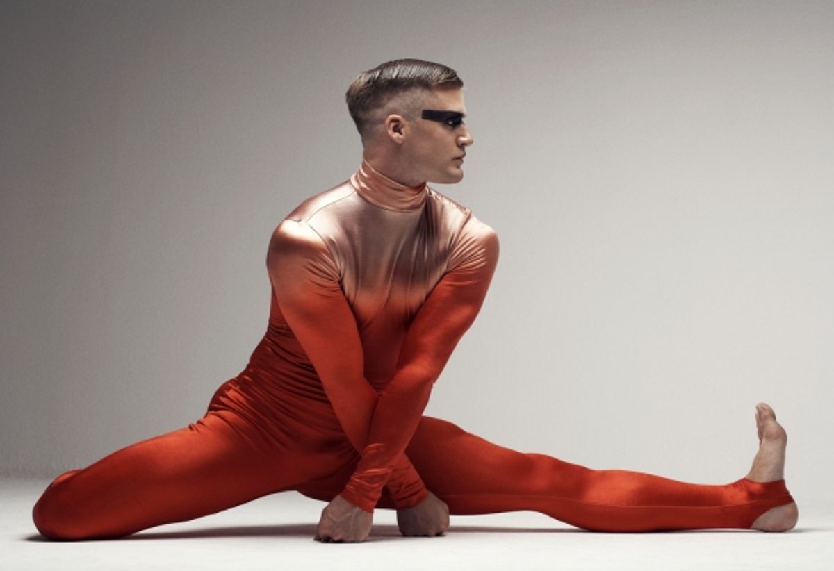 Oxana Panchenko and Clair Thomas, Michael Clark Company by Jake Walters  at 