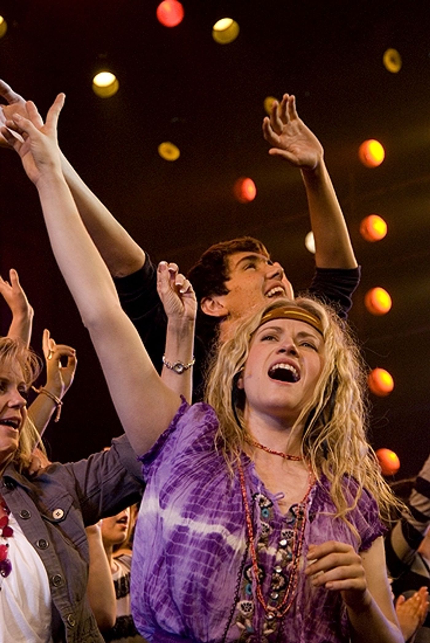 Photo Coverage: Mayor Bloomberg Takes in HAIR  Image