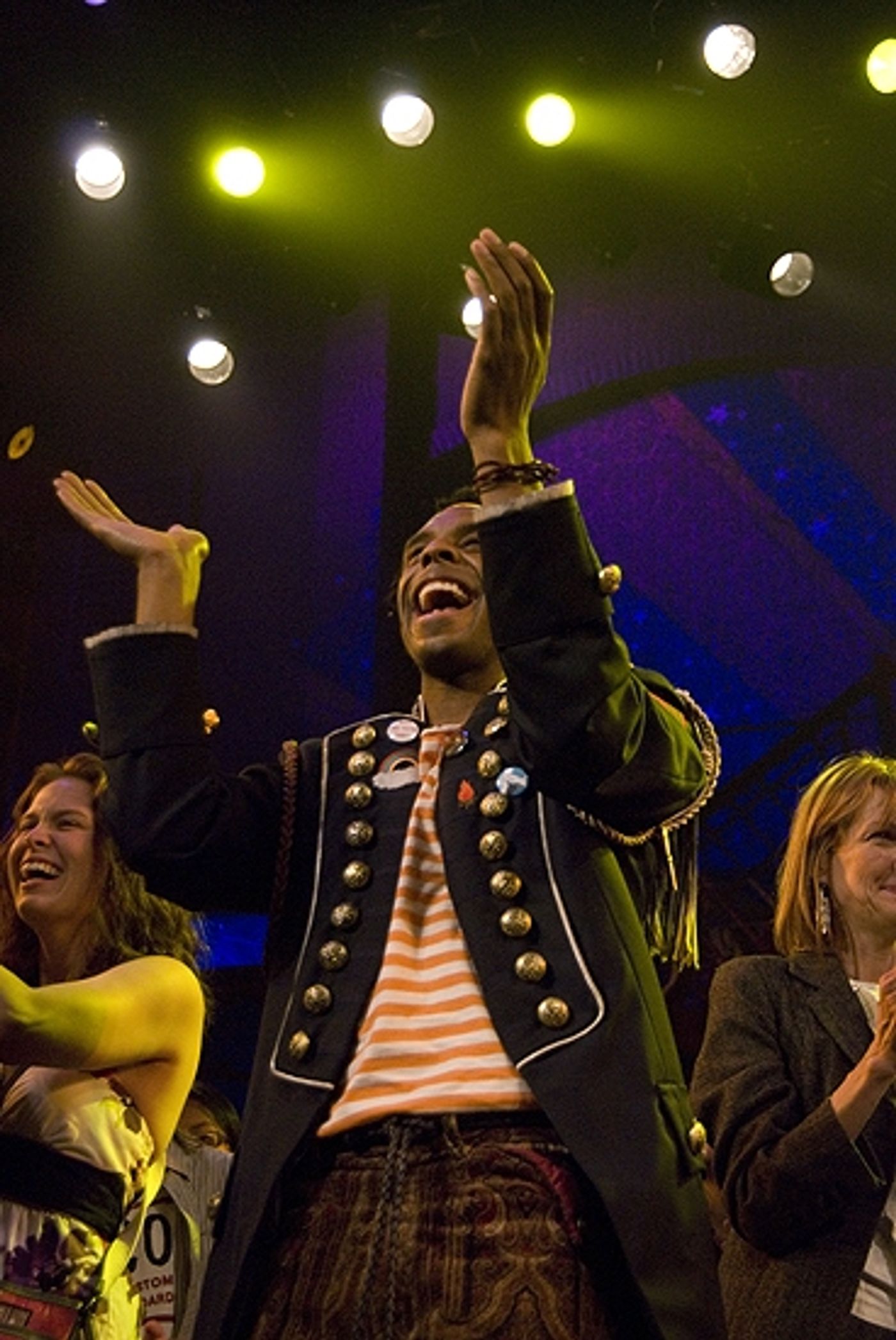 Photo Coverage: Mayor Bloomberg Takes in HAIR  Image