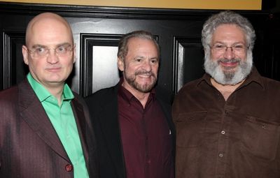 Terry Johnson, Barry Weissler and Harvey Fierstein Photo