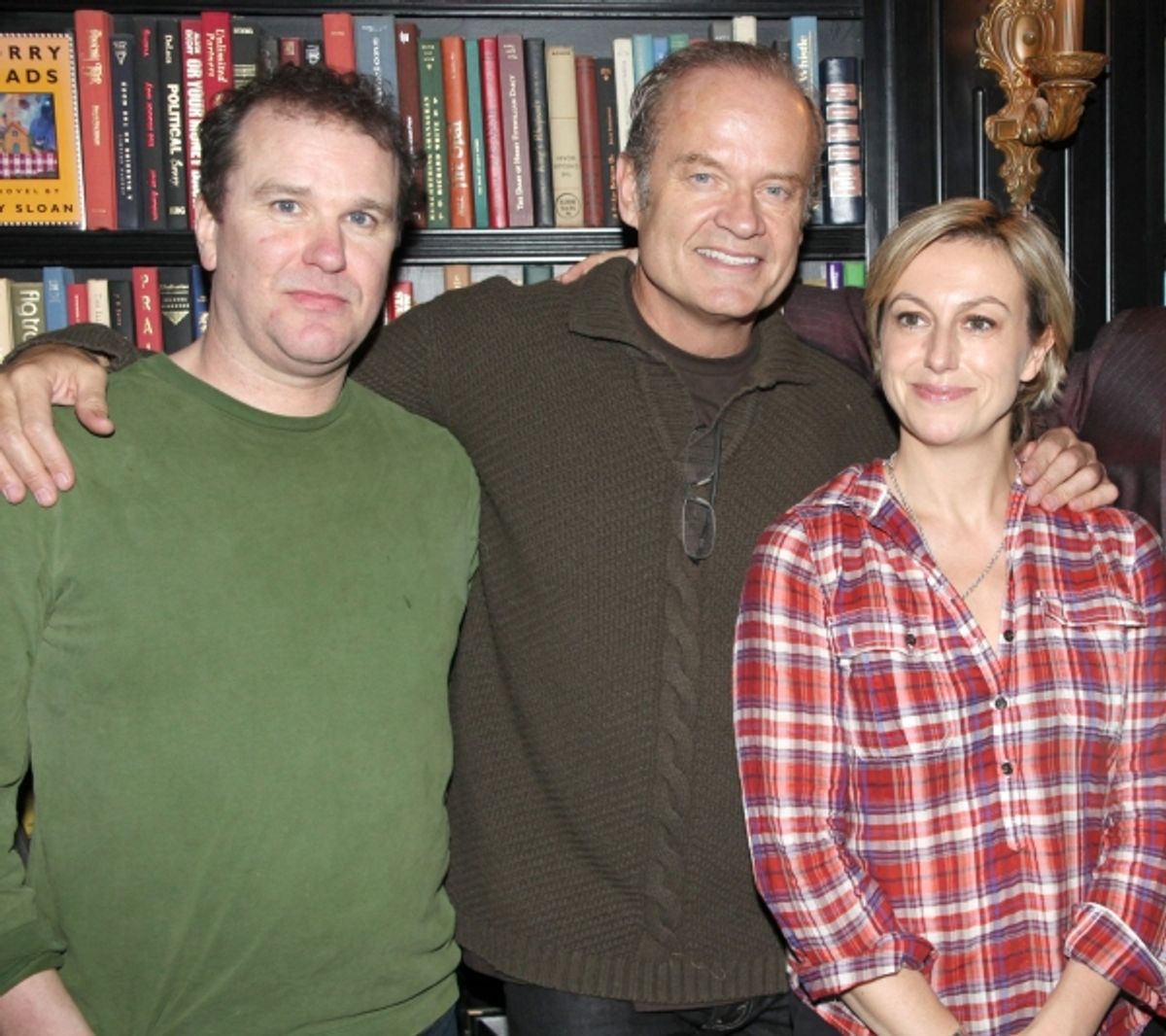 Douglas Hodge, Kelsey Grammer and Lynne Page at 