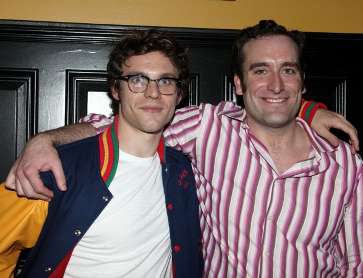 David Nathan Perlow and Chris Hoch at 