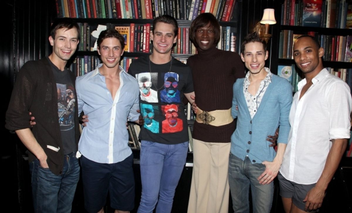 Logan Keslar, Nick Adams, Nicholas Cunningham, Terry Lavell, Sean Patrick Doyle and Sean Carmon at 