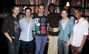 Logan Keslar, Nick Adams, Nicholas Cunningham, Terry Lavell, Sean Patrick Doyle and Sean Carmon @ BroadwayWorld Logan Keslar, Nick Adams, Nicholas Cunningham, Terry Lavell, Sean Patrick Doyle and S Photo