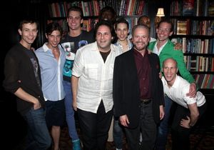 Logan Keslar, Nick Adams, Nicholas Cunningham, David Babani, Terry Lavell, Sean Patrick Doyle, Barry Weissler, Sean Carmon, Todd Lattimore and Christophe Caballero @ BroadwayWorld Logan Keslar, Nick Adams, Nicholas Cunningham, David Babani, Terry Lavell, Sean Patri Photo