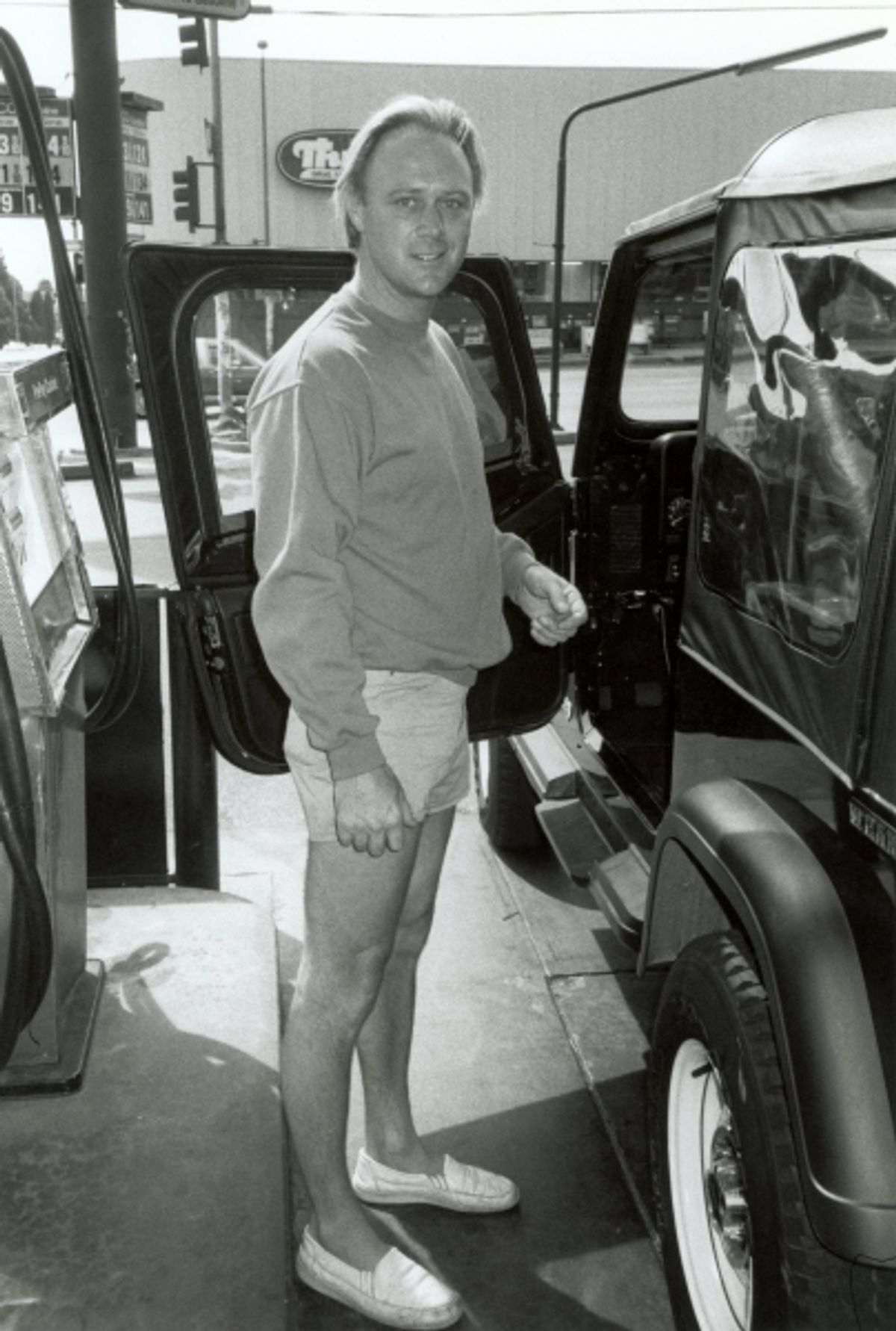 Christopher Cazenove, Los Angeles, 1984 at 