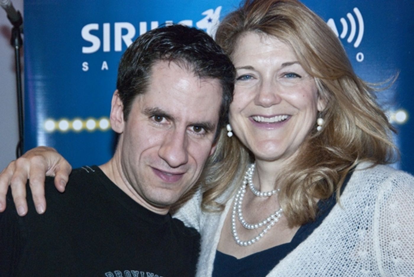 Photo Coverage: Victoria Clark and Aaron Lazar on Sirius XM Live on Broadway with Seth Rudetsky Photo Coverage: Victoria Clark and Aaron Lazar on Sirius XM Live on Broadway with Seth Rudetsky Image