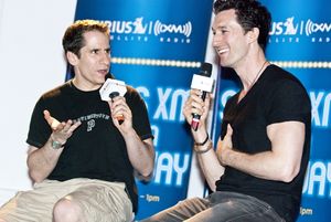 Seth Rudetsky & Aaron Lazar Photo