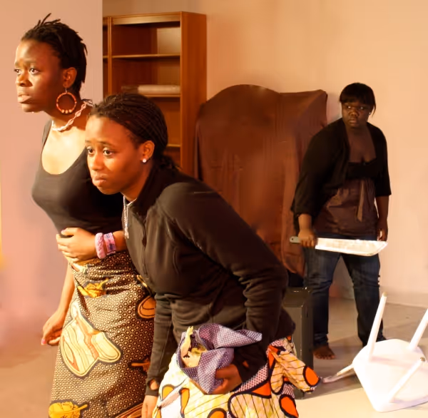 Lulu Hawkes, Monia Mikiza, and Viola Ogak Photo