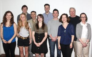 Front Row:) Jessy Hodges, Halley Wegryn Gross, Phoebe Strole, Billy Crudup, Betsy Aid Photo