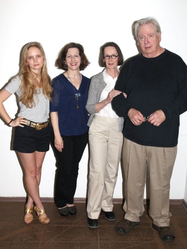 Halley Wegryn, Betsy Aidem, Susan Blommaert and Guy Boyd Photo