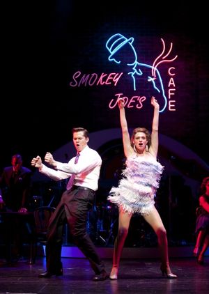 Andrew Rannells and Jackie Burns Photo