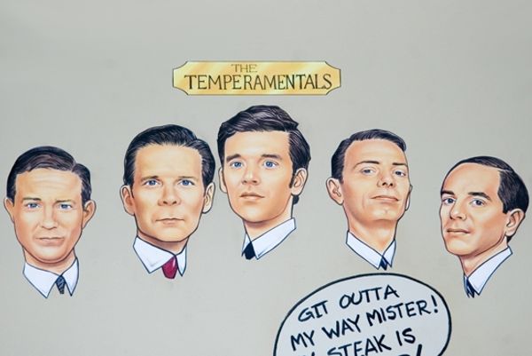 Matthew Schneck, Thomas Jay Ryan, Michael Urie, Arnie Burton, Sam Breslin Wright Photo