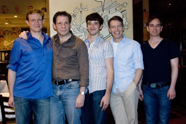 Matthew Schneck, Thomas Jay Ryan, Michael Urie, Arnie Burton, Sam Breslin Wright Photo