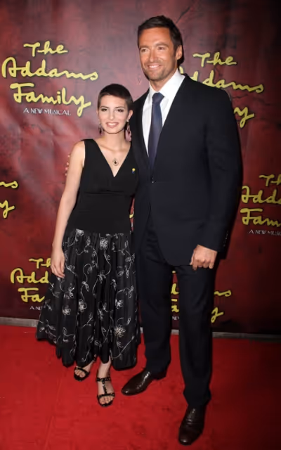 Hugh Jackman & Charisse Mitchell (Make-a-Wish Recipient) Photo