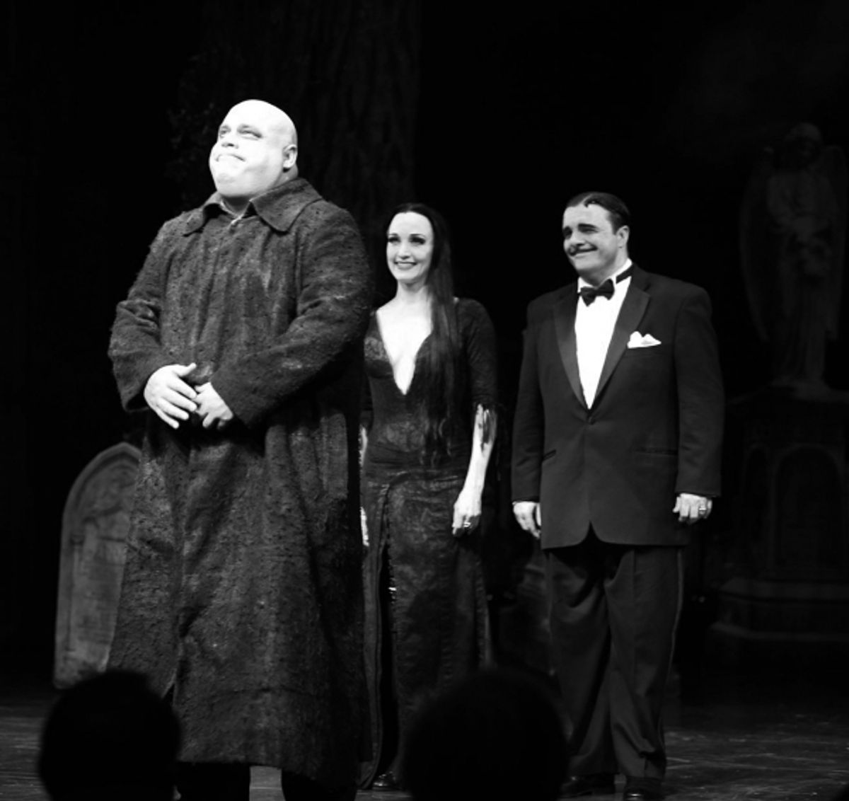 Kevin Chamberlain, Bebe Neuwirth and Nathan Lane at 