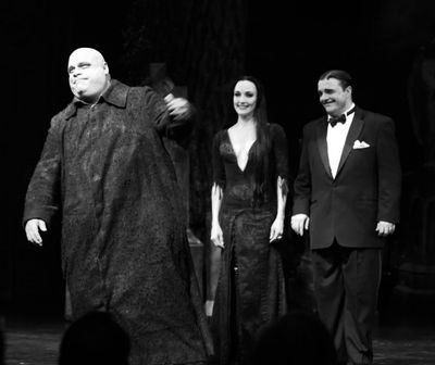 Kevin Chamberlain, Bebe Neuwirth and Nathan Lane Photo