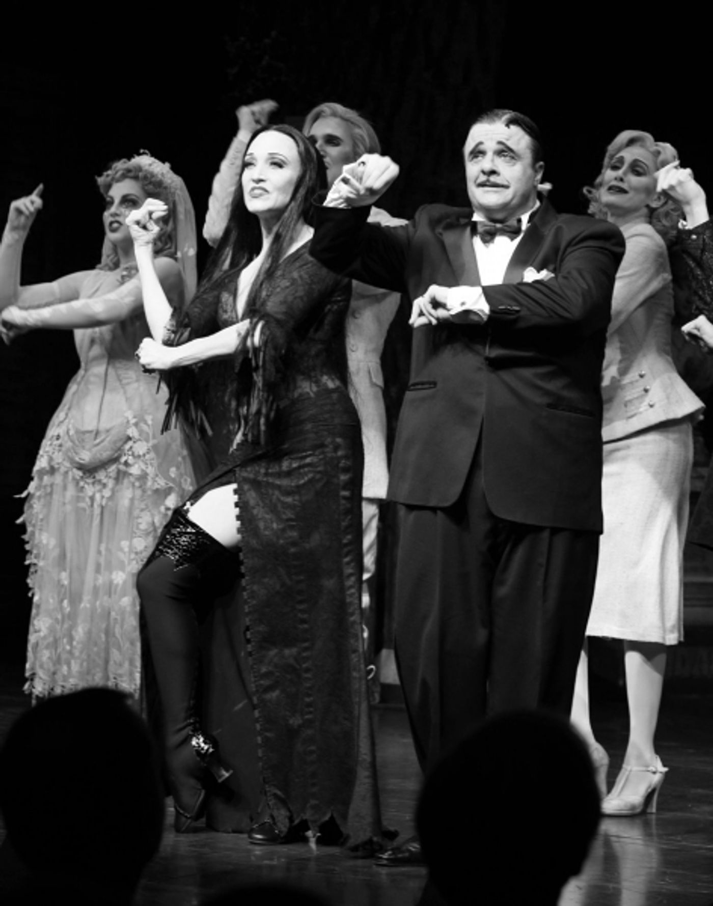 Photo Coverage: THE ADDAMS FAMILY - Opening Night Curtain Call  Image
