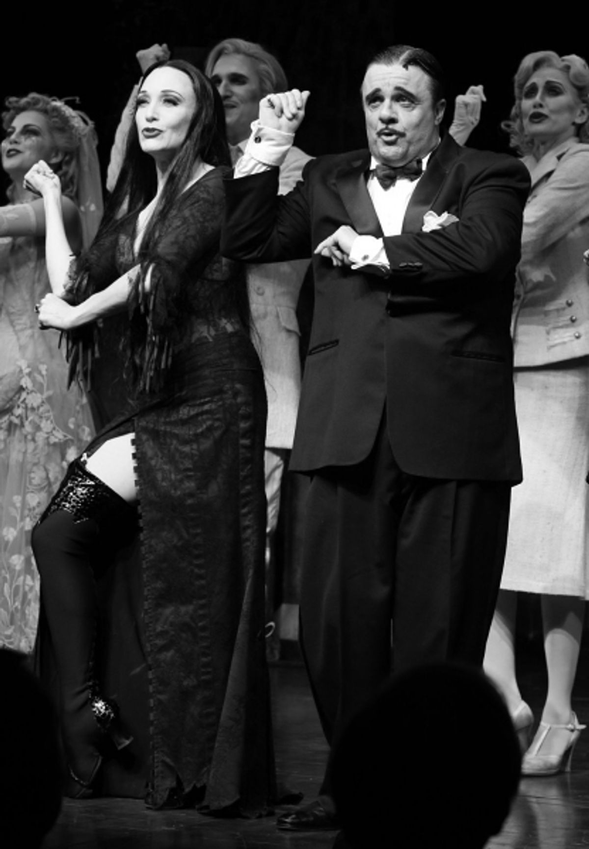 Bebe Neuwirth and Nathan Lane
 at 