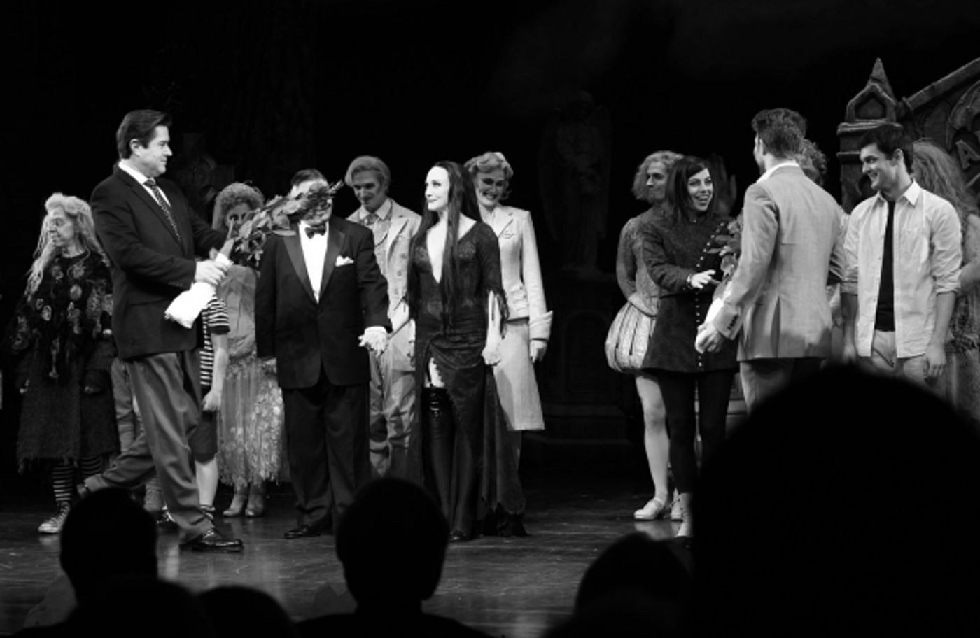 Photo Coverage: THE ADDAMS FAMILY - Opening Night Curtain Call  Image