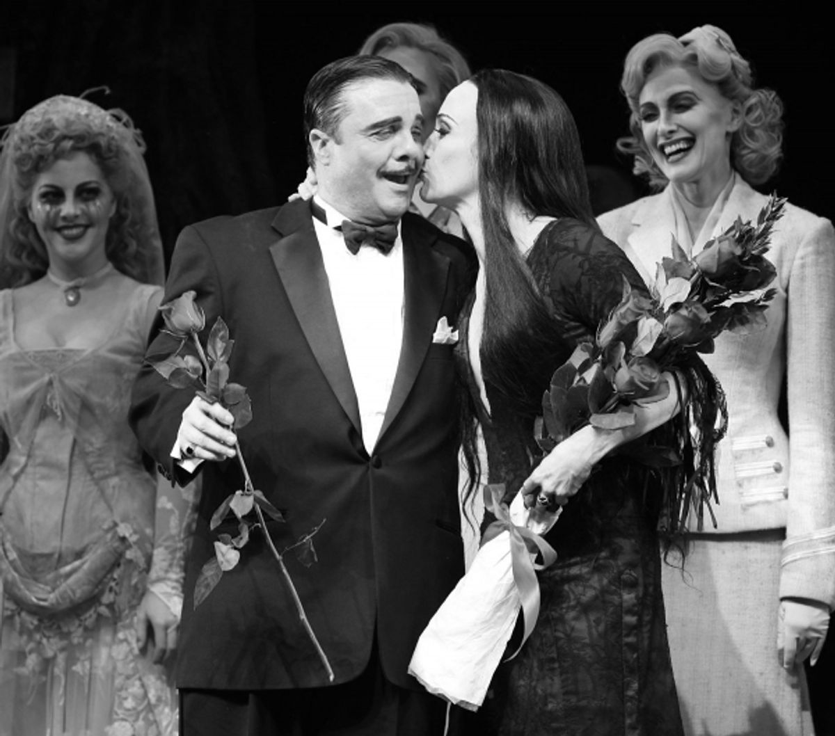 Nathan Lane and Bebe Neuwirth at 