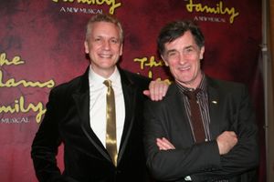 Rick Elice and Roger Rees @ BroadwayWorld Rick Elice and Roger Rees Photo