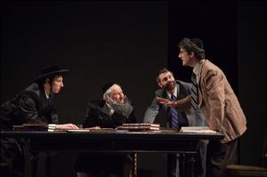 Jonathan David Martin, David Margulies, Carter Hudson and Matthew Boston Photo