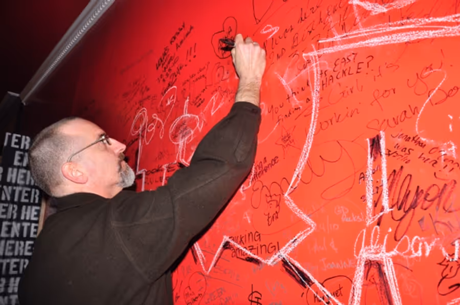 Photo Coverage: Signing Wall at AMERICAN IDIOT and Michael Mayer! Image