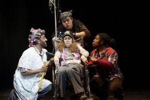 Fabio Polanco, Dane Agostinis, Gisela Chipe, and Alana Simone @ BroadwayWorld Fabio Polanco, Dane Agostinis, Gisela Chipe, and Alana Simone Photo